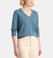 Pull Nya V droit fine maille Galeries Lafayette