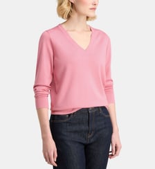 Pull Nya V droit fine maille Galeries Lafayette