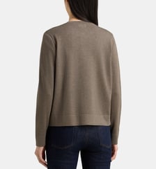 Cardigan Nya droit fine maille Galeries Lafayette