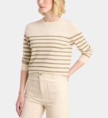 Pull droit Nya R fine maille col rond Galeries Lafayette