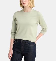 Pull droit Nya R fine maille col rond Galeries Lafayette