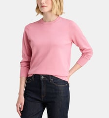 Pull droit Nya R fine maille col rond Galeries Lafayette