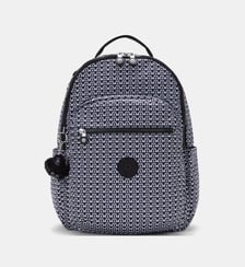 Sac à dos Seoul en toile imprimée Kipling