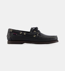 Chaussures bateau Dockside Portland cuir ciré Sebago