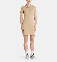 Robe polo slim fit en mini Piqué stretch Lacoste