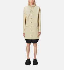 Imperméable mi long enduit capuche Rains