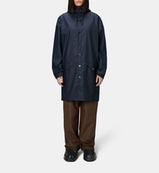 Imperméable mi long enduit capuche Rains