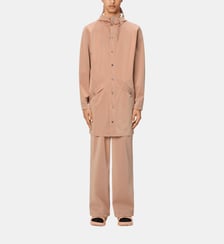 Imperméable mi long enduit capuche Rains