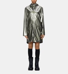 Imperméable mi long enduit capuche Rains