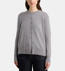 Cardigan droit Zacao en cachemire Galeries Lafayette