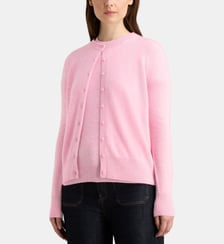 Cardigan droit Zacao en cachemire Galeries Lafayette