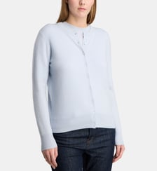 Cardigan droit Zacao en cachemire Galeries Lafayette