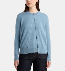 Cardigan droit Zacao en cachemire Galeries Lafayette