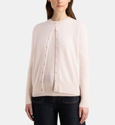 Cardigan droit Zacao en cachemire Galeries Lafayette
