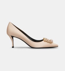 Escarpins Decolleté Sin Flower Boucle strass Roger Vivier
