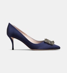 Escarpins Decolleté Sin Flower Boucle strass Roger Vivier