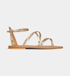 Sandales plates Epicure cuir ou nubuck K.Jacques