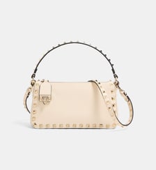 Petit sac à bandoulière Rockstud en cuir Valentino Garavani