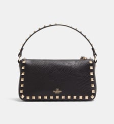 Petit sac à bandoulière Rockstud en cuir Valentino Garavani