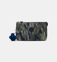 Pochette Creativity L en toile imprimée Kipling