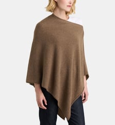 Poncho Zollie cachemire Galeries Lafayette
