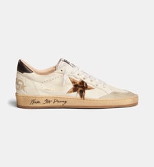 Baskets basses Ball Star en cuir Golden Goose