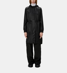 Imperméable droit à capuche String mi-long Rains