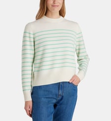 Pull marinière Sadi laine et cachemire responsable  Galeries Lafayette