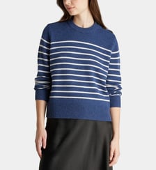 Pull marinière Sadi laine et cachemire responsable  Galeries Lafayette