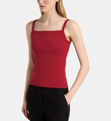 Débardeur ajusté May Cami coton bio Flore Flore