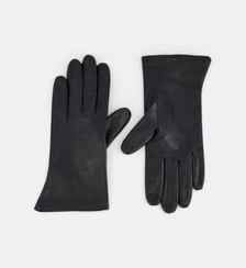 Gants Carlo touch cuir souple doublure soie Galeries Lafayette