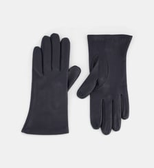 Gants Carlo touch cuir souple doublure soie Galeries Lafayette
