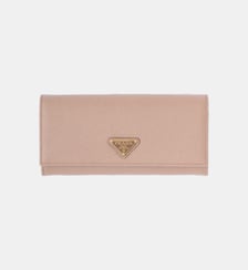 Compagnon en cuir signature Prada