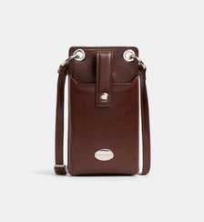 Sac pochette porte téléphone Alger Buni cuir grainé Mac Douglas