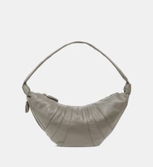 Sac à main Croissant Large en cuir Lemaire