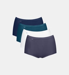 Lot de 4 culottes Basic Maxi Sloggi