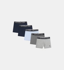 Lot de 5 boxers coton stretch Polo Ralph Lauren