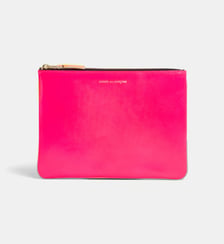 Pochette SA5100SF griffée cuir Comme des Garçons WALLETS
