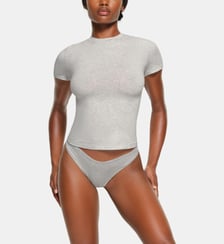 T-shirt slim coton jersey Skims