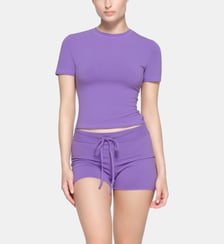 T-shirt slim coton jersey Skims
