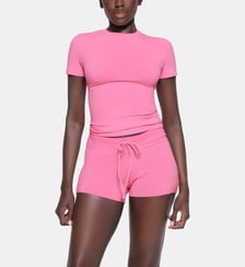 T-shirt slim coton jersey Skims