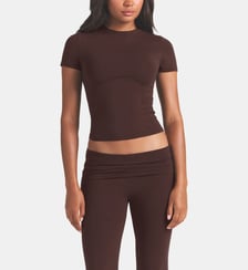 T-shirt slim coton jersey Skims