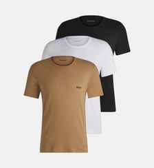 Lot de 3 maillots de corps droits coton BOSS
