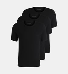 Lot de 3 maillots de corps droits coton BOSS