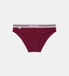 Culotte signature coton stretch Lacoste