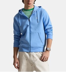 Sweat droit zippé en coton mélangé signature Polo Ralph Lauren