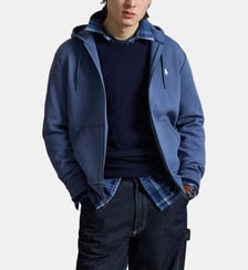 Sweat droit zippé en coton mélangé signature Polo Ralph Lauren
