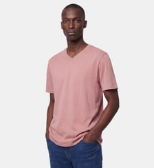 T-shirt Sishev droit coton biologique col V Galeries Lafayette