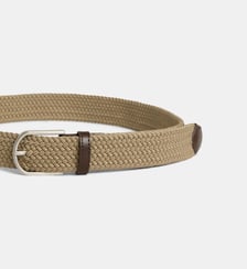 Ceinture Bidio Elastique toile tressée Galeries Lafayette