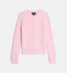 Cardigan torsadé boutonné en coton Polo Ralph Lauren